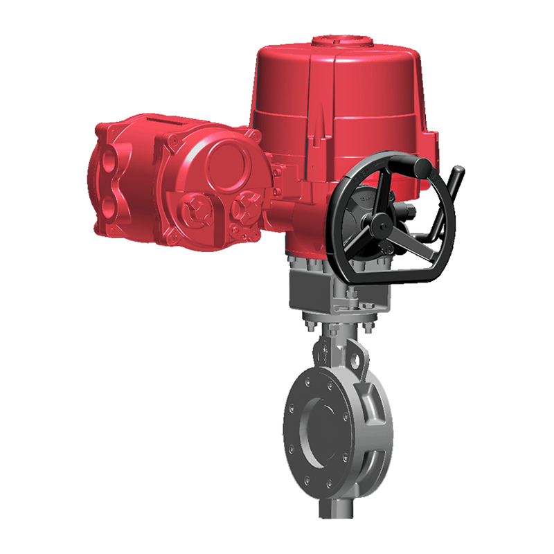 Elektrikli Sert Sızdırmazlıklı Kelebek Vana