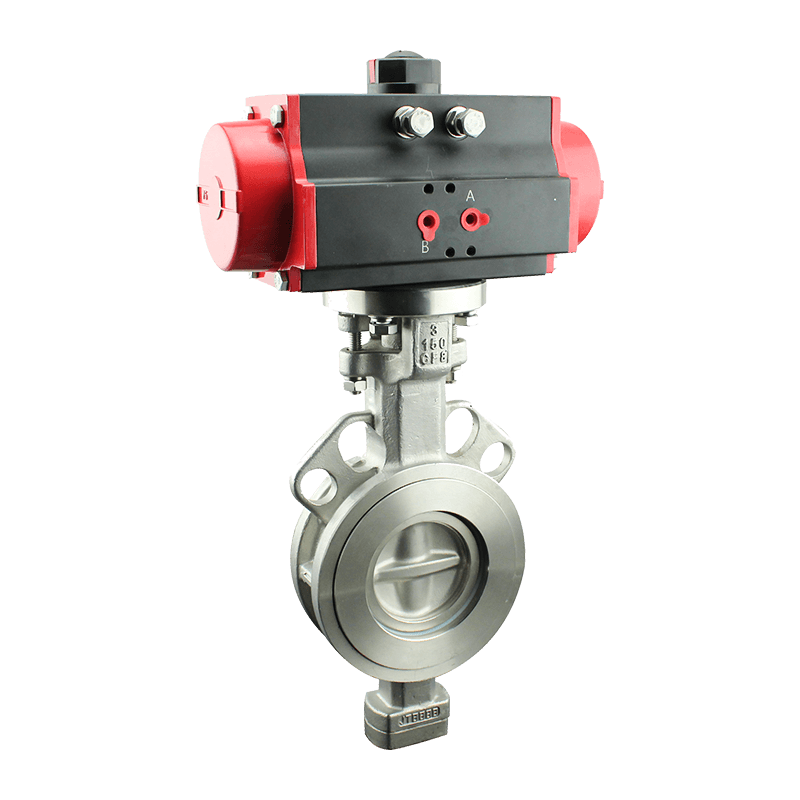 Pnömatik Sert Contalı Kelebek Vana