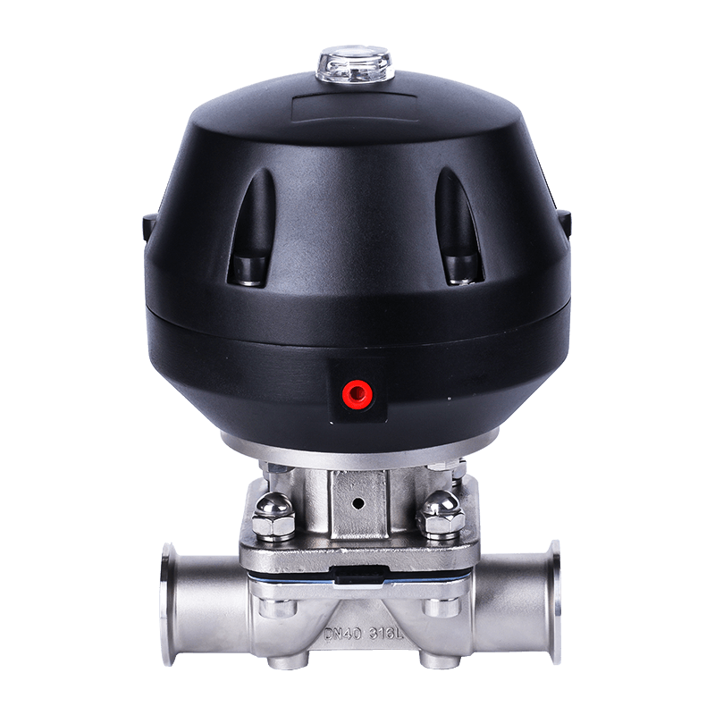 Pnömatik Sıhhi Diyaframlı Vana