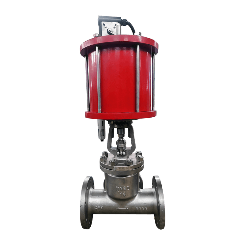 Pnömatik Paslanmaz Çelik Kapatma Vanası